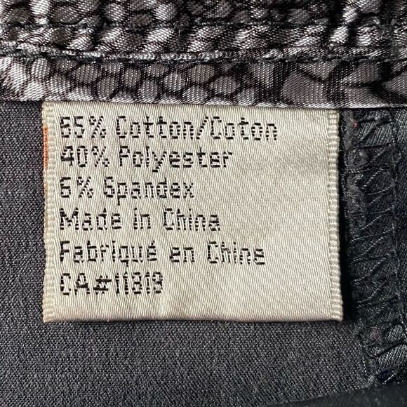 Dynamite Highwaisted Military Button Polyester Mini Skirt 3 - Picture 6 of 6